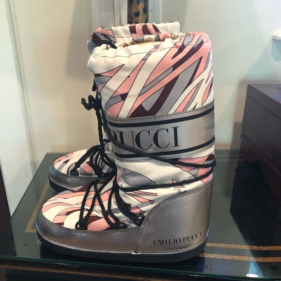 Emilio Pucci/Moon Boots NWOT size 8 NO TRADES NO LOW BALL OFFERS - Picture 6 of 6